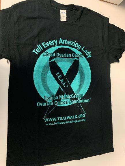Tell Every Amazing Lady® Black Ribbon Unisex Tee - Image 3