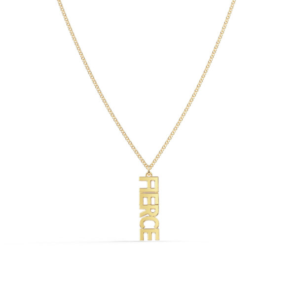 Tiary necklace Fierce gold