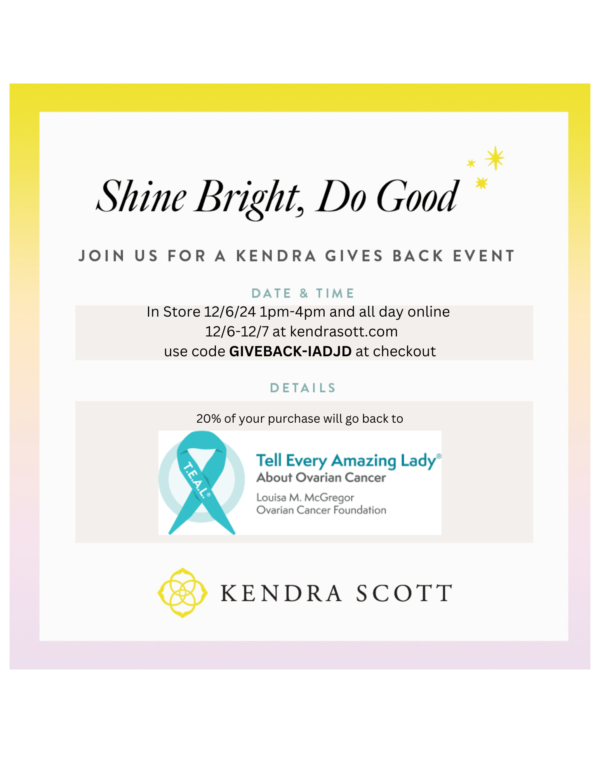 Kendra Scott December 2024 Fundraiser - Image 2